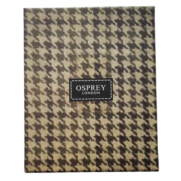 Osprey London Felix ID Wallet Bifold Brown Glazed Calf Leather Men's - Picture 3 of 3